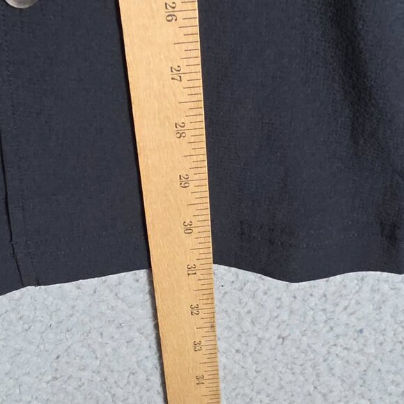 Fabletics Camp Shirt Men Size 2XL Black Open Collar The Cabana Button Down NWT - Picture 7 of 8